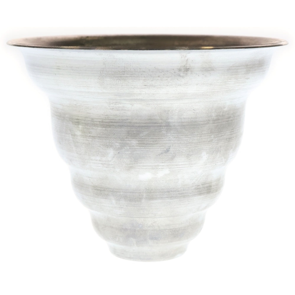 m&m(エムアンドエム) ×MASSES POT TYPE 6 - Bibendum Aluminum / SMALL マシス ビバンダム アルミ鉢 ポット シルバー