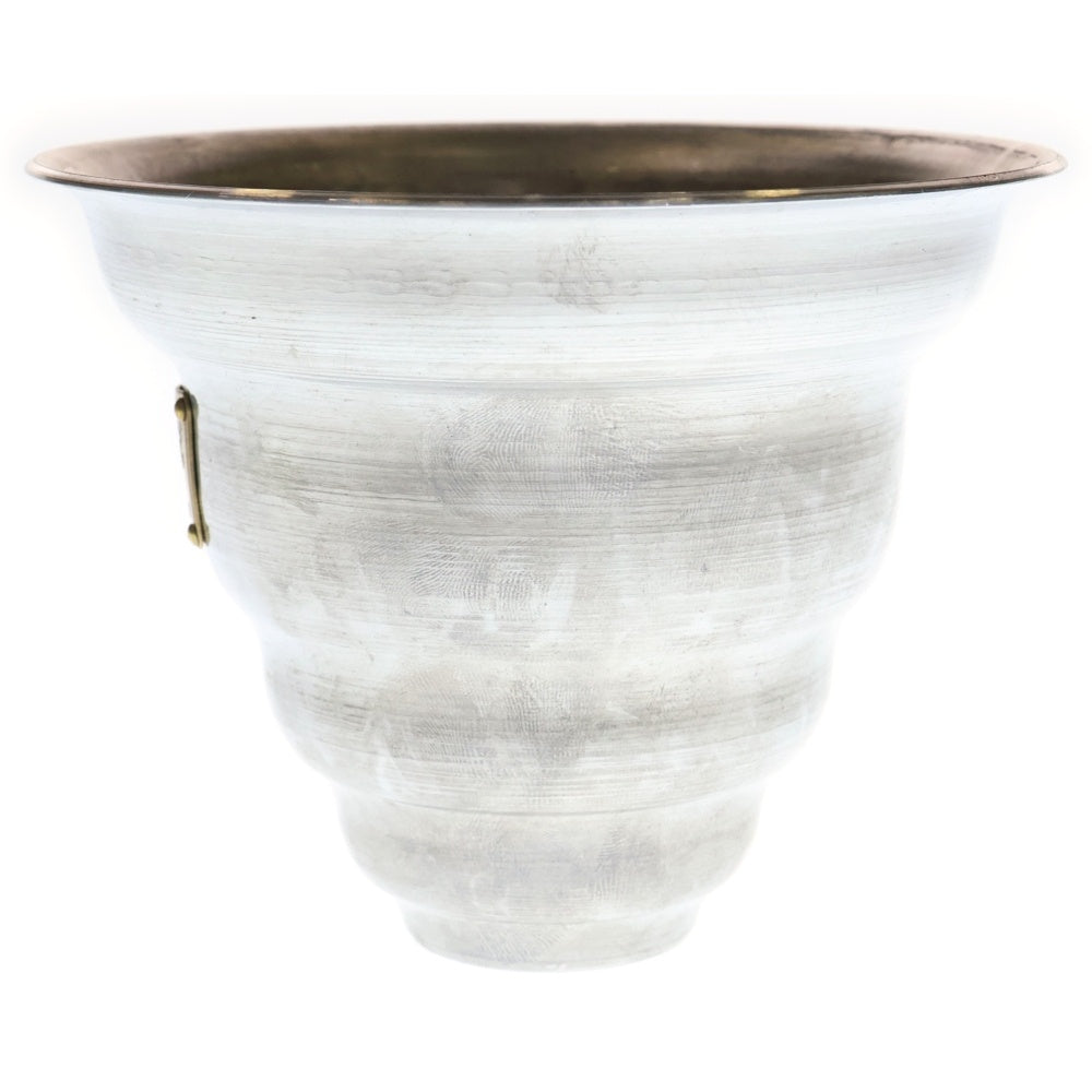 m&m(エムアンドエム) ×MASSES POT TYPE 6 - Bibendum Aluminum / SMALL マシス ビバンダム アルミ鉢 ポット シルバー