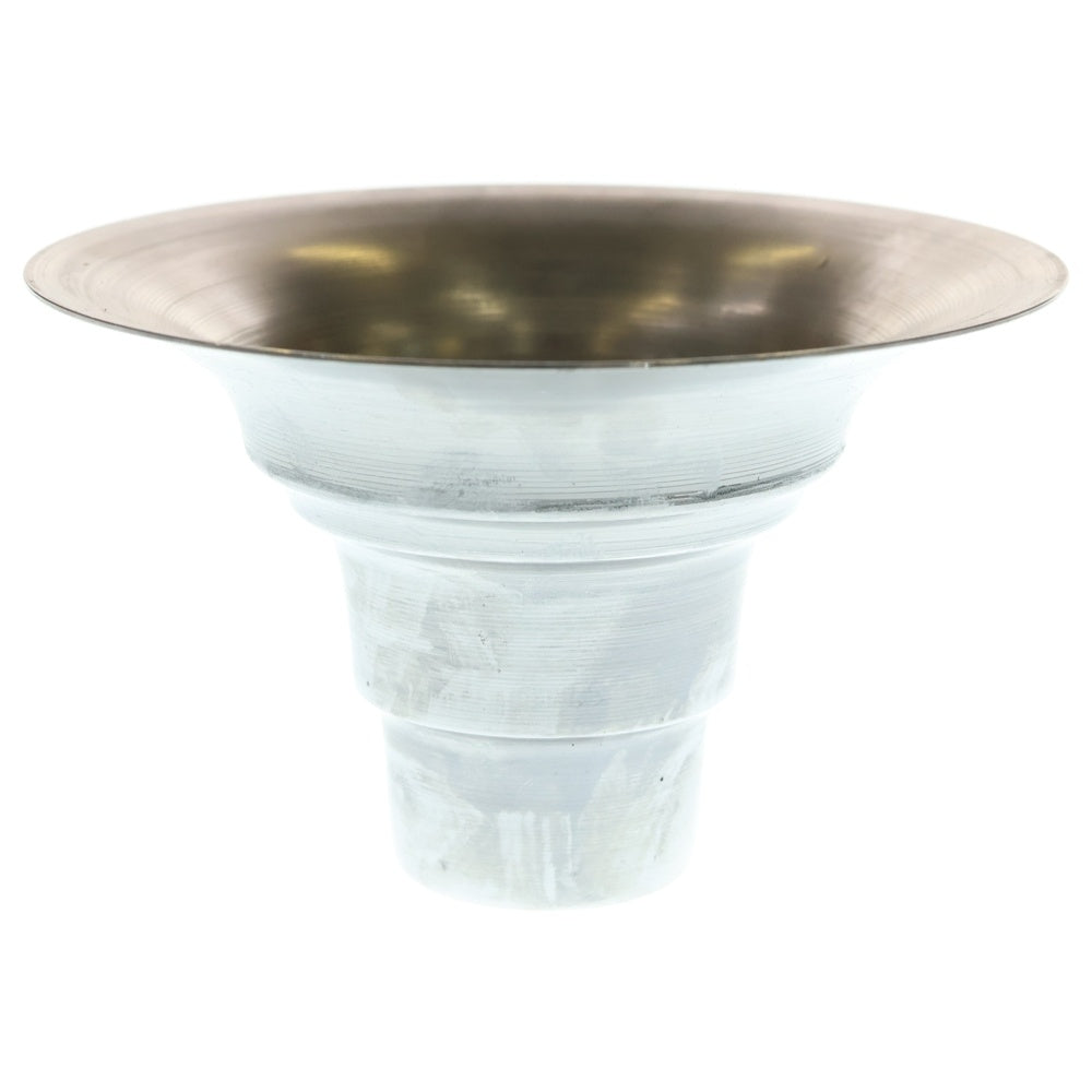 m&m(エムアンドエム) ×MASSES POT TYPE 2 - Shade STEEL / SMALL マシス シェード 鉄鉢 ポット シルバー