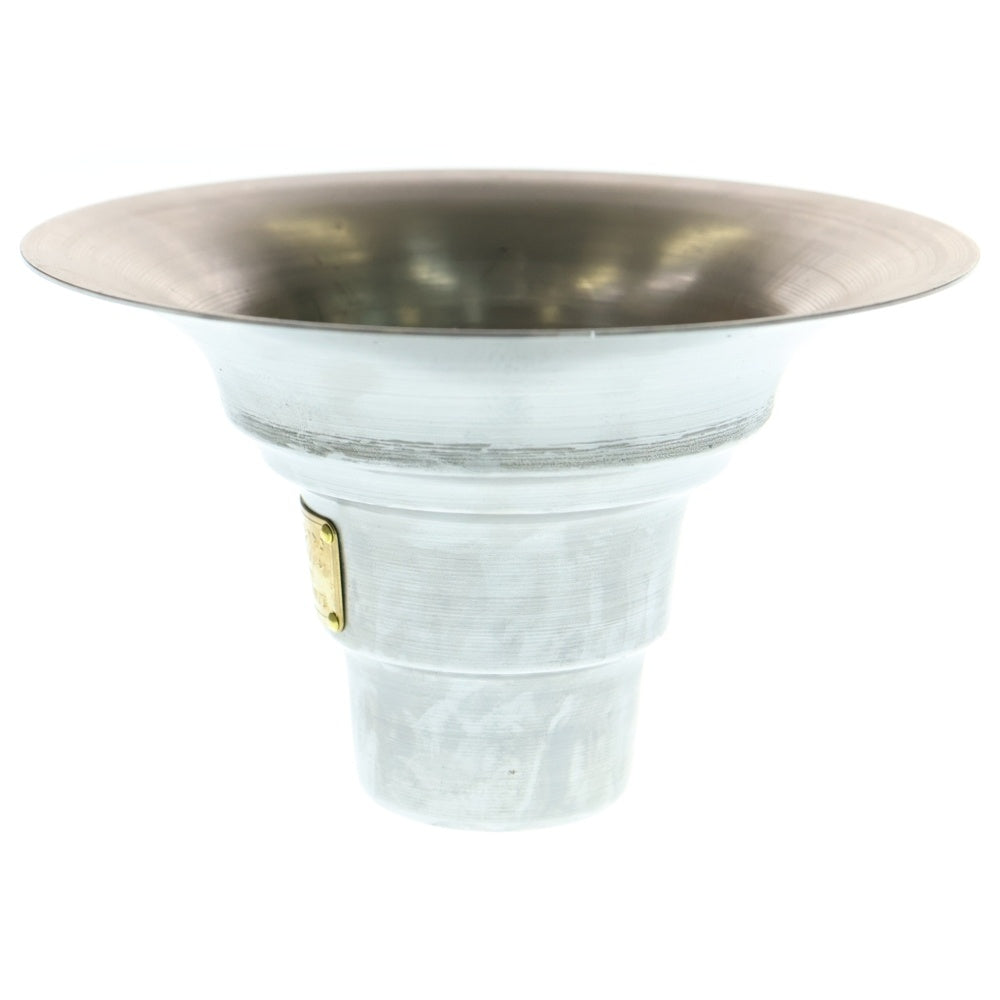 m&m(エムアンドエム) ×MASSES POT TYPE 2 - Shade STEEL / SMALL マシス シェード 鉄鉢 ポット シルバー