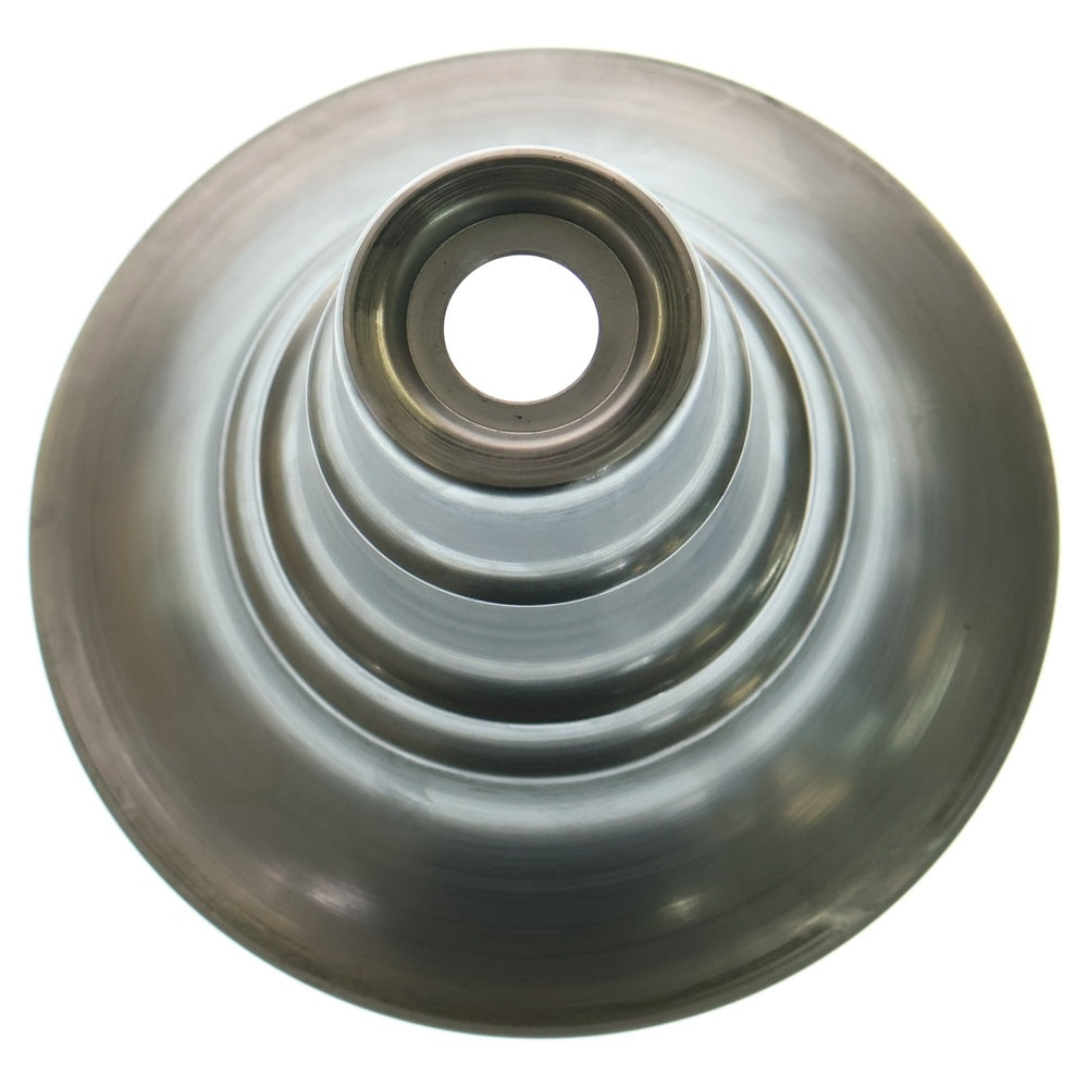 m&m(エムアンドエム) ×MASSES POT TYPE 2 - Shade STEEL / SMALL マシス シェード 鉄鉢 ポット シルバー