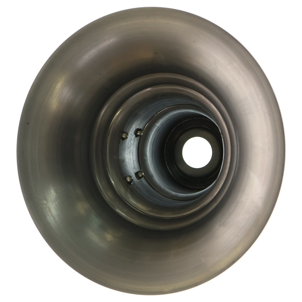 m&m(エムアンドエム) ×MASSES POT TYPE 2 - Shade STEEL / SMALL マシス シェード 鉄鉢 ポット シルバー