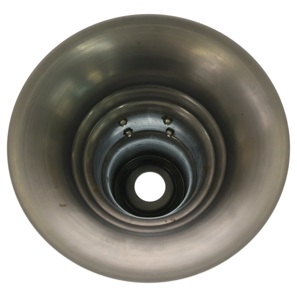 m&m(エムアンドエム) ×MASSES POT TYPE 2 - Shade STEEL / SMALL マシス シェード 鉄鉢 ポット シルバー