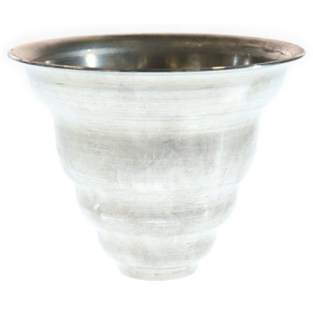 m&m(エムアンドエム) ×MASSES POT TYPE 6 - Bibendum Aluminum / SMALL マシス ビバンダム アルミ鉢 ポット シルバー