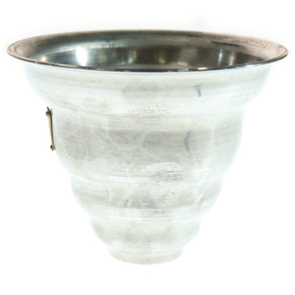 m&m(エムアンドエム) ×MASSES POT TYPE 6 - Bibendum Aluminum / SMALL マシス ビバンダム アルミ鉢 ポット シルバー