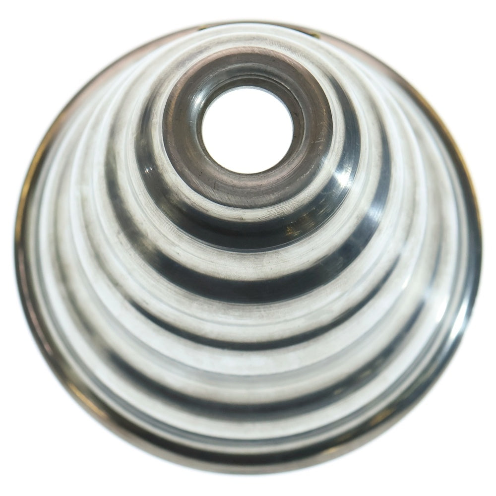 m&m(エムアンドエム) ×MASSES POT TYPE 6 - Bibendum Aluminum / SMALL マシス ビバンダム アルミ鉢 ポット シルバー