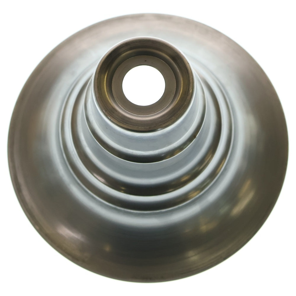 m&m(エムアンドエム) ×MASSES POT TYPE 2 - Shade STEEL / SMALL マシス シェード 鉄鉢 ポット シルバー