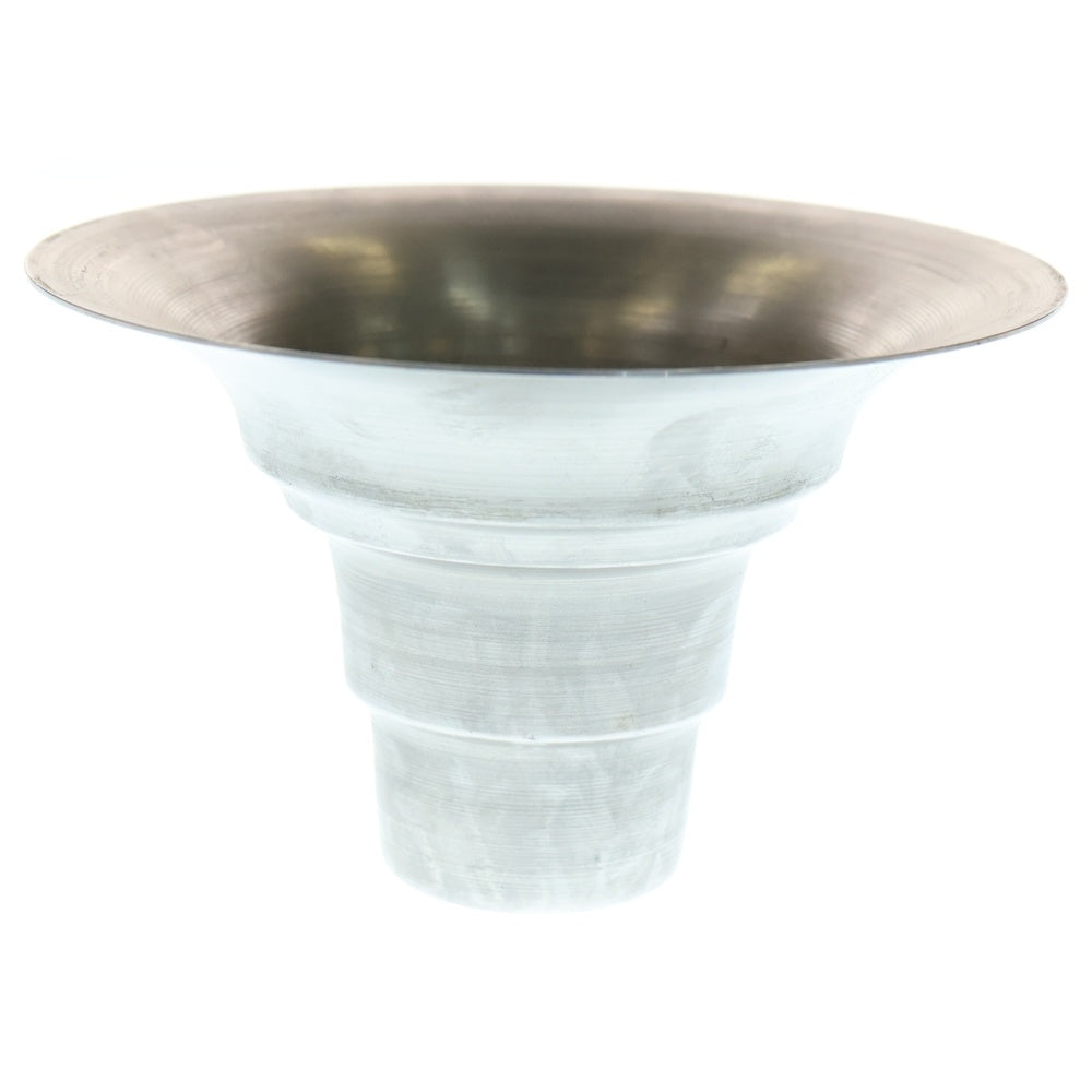 m&m(エムアンドエム) ×MASSES POT TYPE 2 - Shade STEEL / SMALL マシス シェード 鉄鉢 ポット シルバー