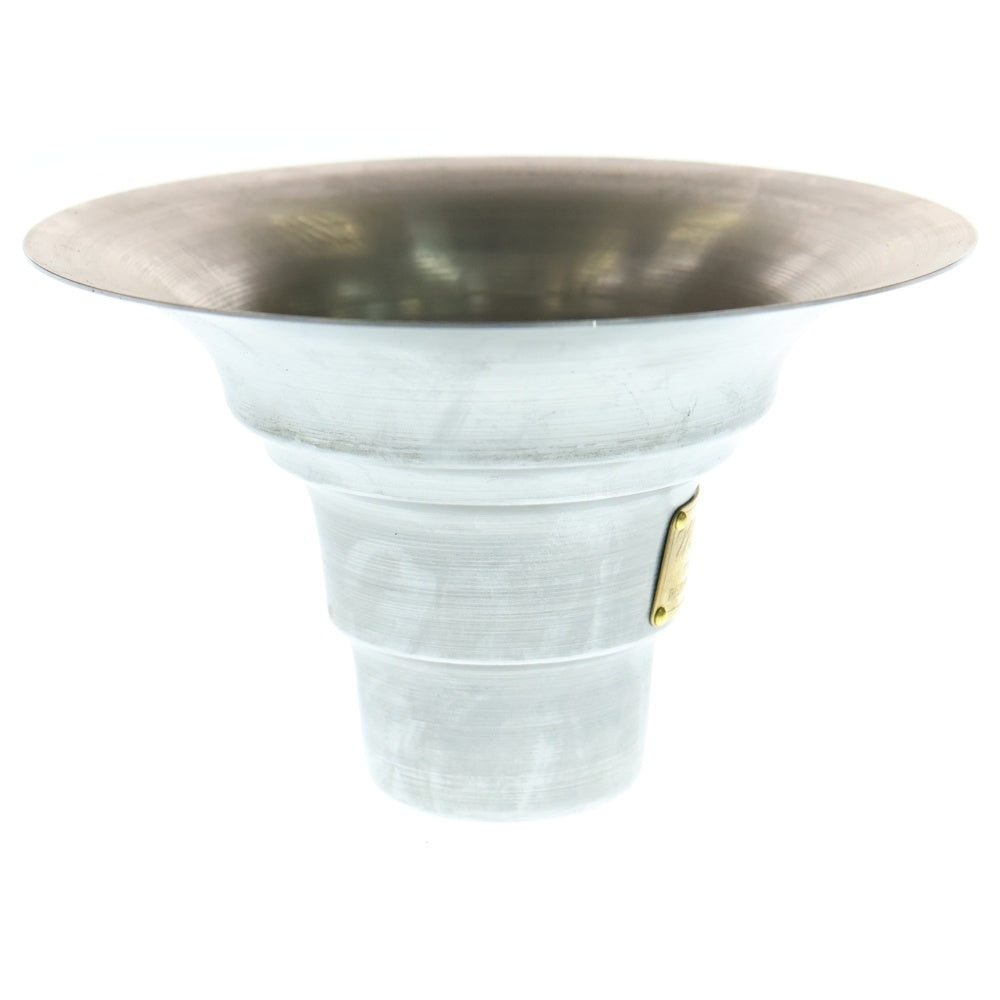 m&m(エムアンドエム) ×MASSES POT TYPE 2 - Shade STEEL / SMALL マシス シェード 鉄鉢 ポット シルバー