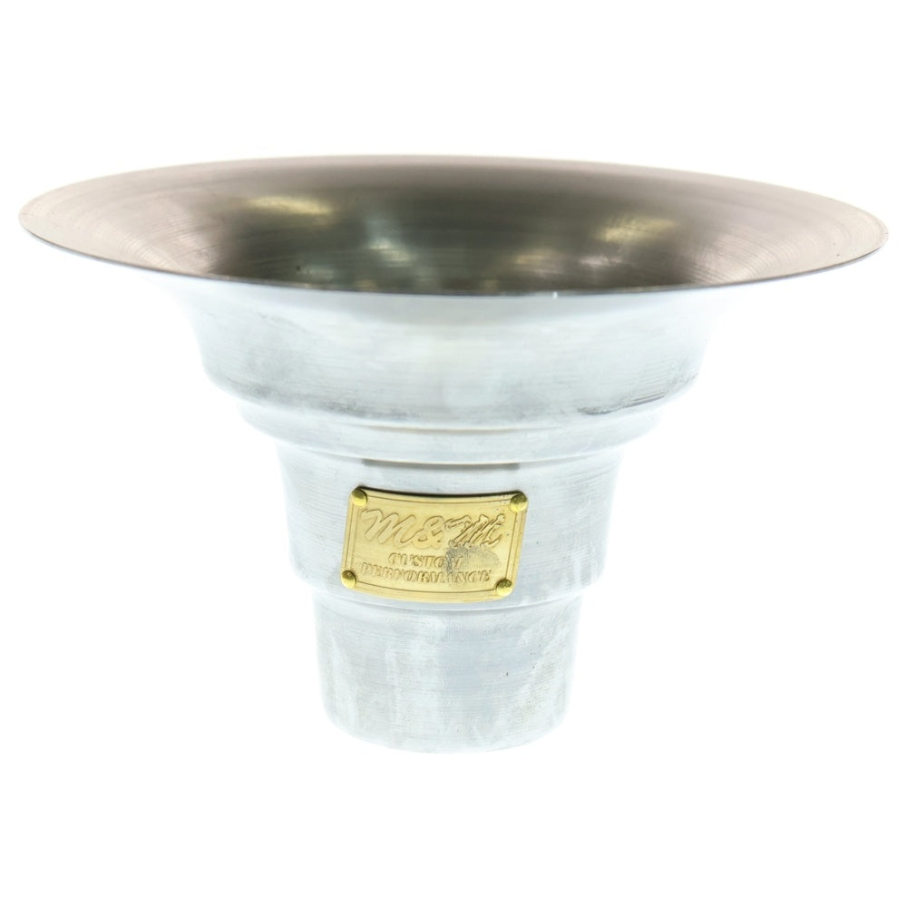 m&m(エムアンドエム) ×MASSES POT TYPE 2 - Shade STEEL / SMALL マシス シェード 鉄鉢 ポット シルバー