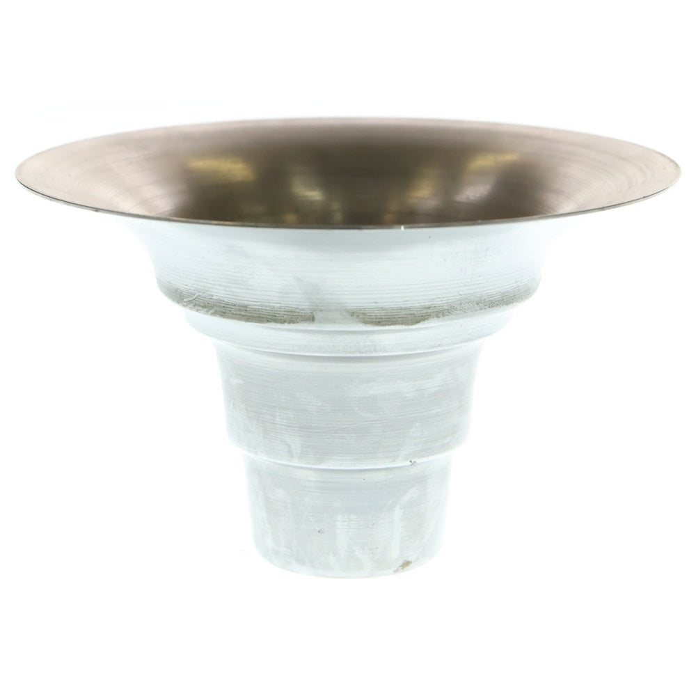 m&m(エムアンドエム) ×MASSES POT TYPE 2 - Shade STEEL / SMALL マシス シェード 鉄鉢 ポット シルバー