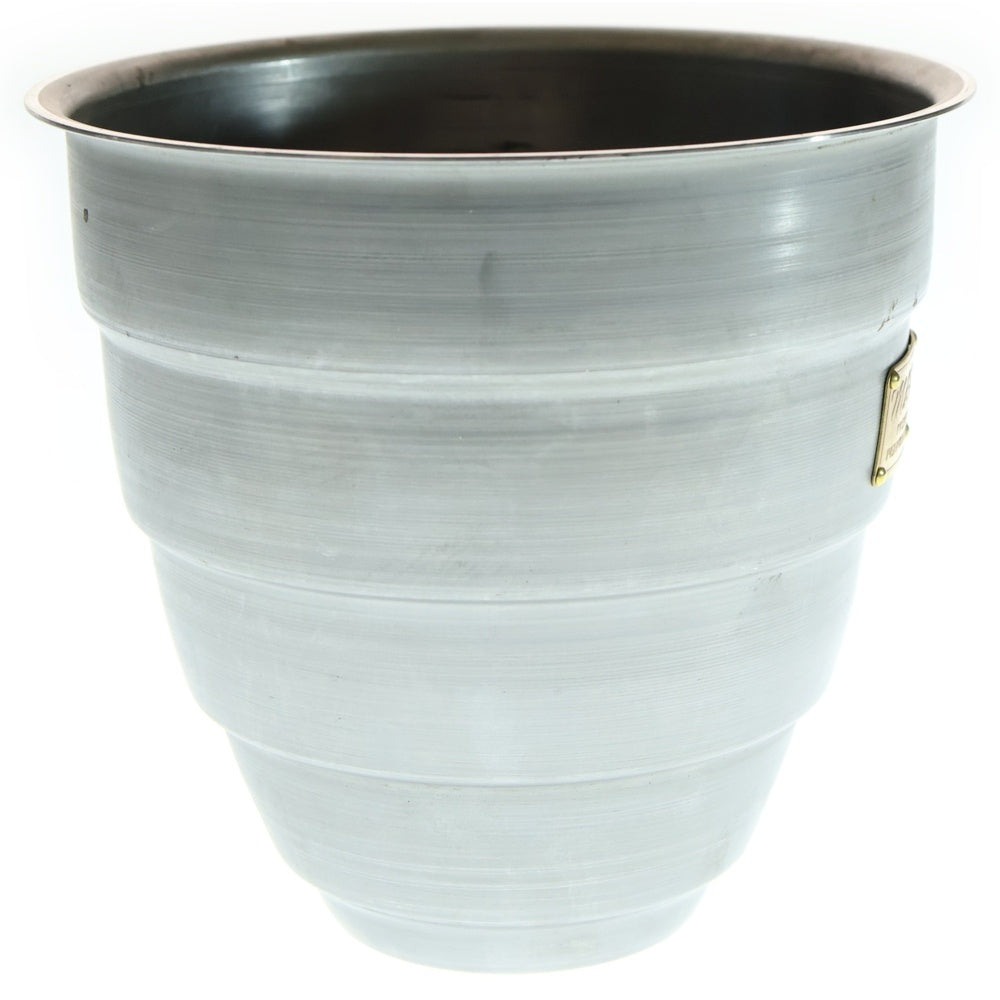 m&m(エムアンドエム) ×MASSES POT TYPE 1 - Chrysails STEEL / MEDIUM マシス クリサリス 鉄鉢 ポット シルバー