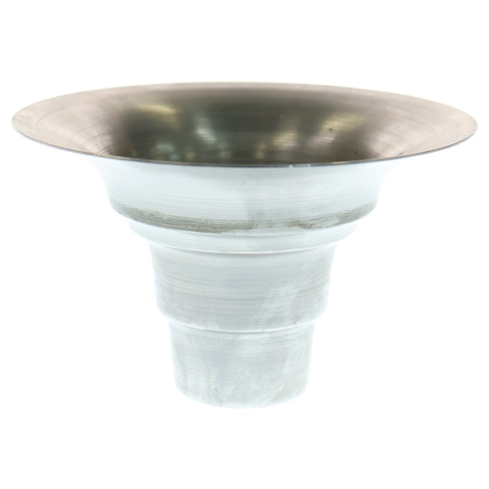 m&m(エムアンドエム) ×MASSES POT TYPE 2 - Shade STEEL / SMALL マシス シェード 鉄鉢 ポット シルバー