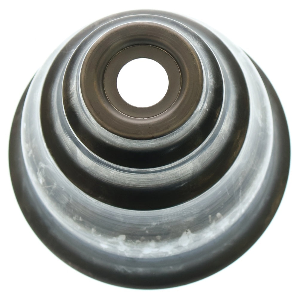 m&m(エムアンドエム) ×MASSES POT TYPE 5 - Conch STEEL / SMALL マシス コンク 鉄鉢 ポット シルバー