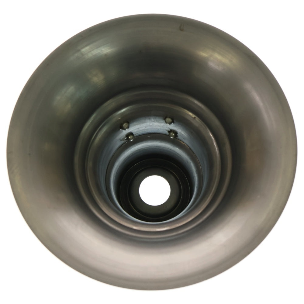 m&m(エムアンドエム) ×MASSES POT TYPE 2 - Shade STEEL / SMALL マシス シェード 鉄鉢 ポット シルバー