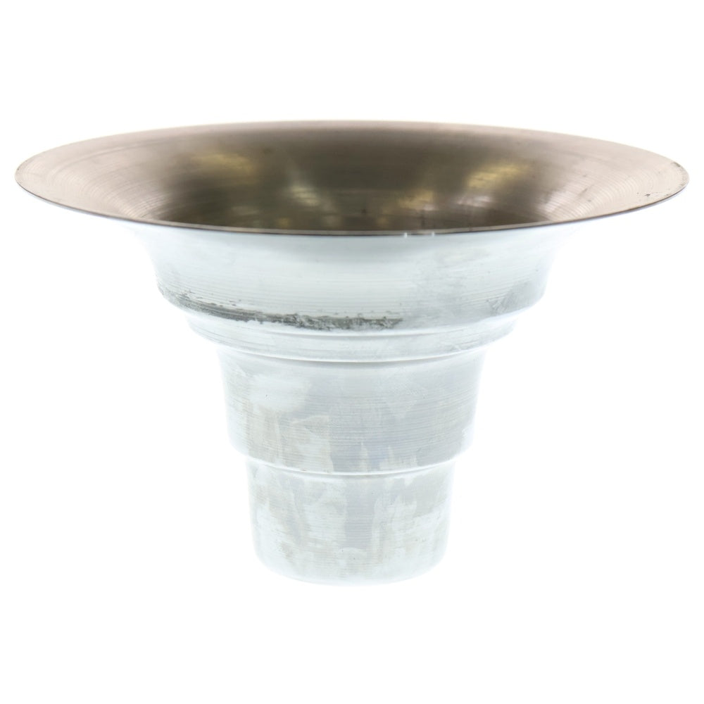 m&m(エムアンドエム) ×MASSES POT TYPE 2 - Shade STEEL / SMALL マシス シェード 鉄鉢 ポット シルバー