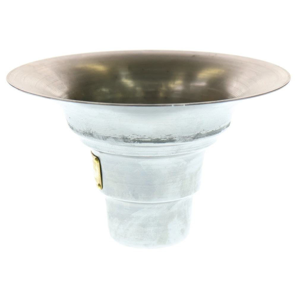 m&m(エムアンドエム) ×MASSES POT TYPE 2 - Shade STEEL / SMALL マシス シェード 鉄鉢 ポット シルバー