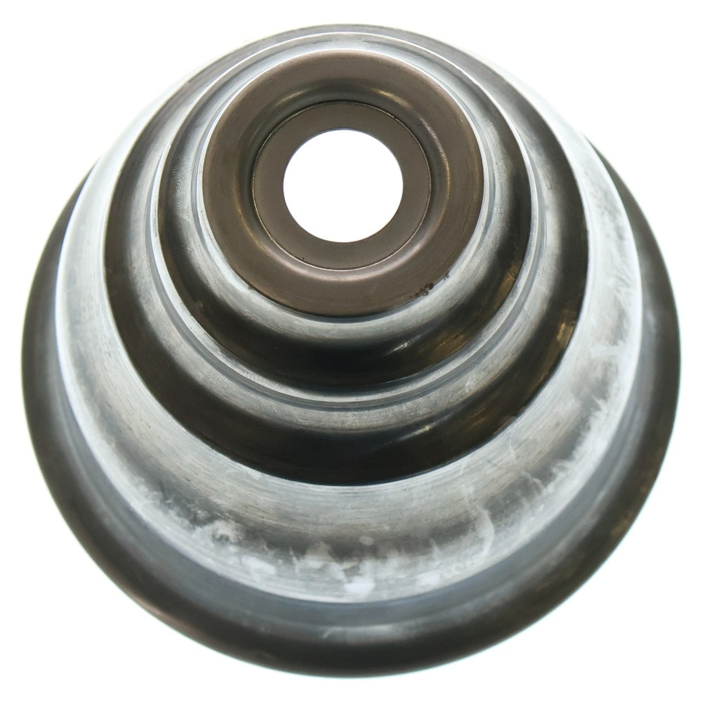 m&m(エムアンドエム) ×MASSES POT TYPE 5 - Conch STEEL / SMALL マシス コンク 鉄鉢 ポット シルバー