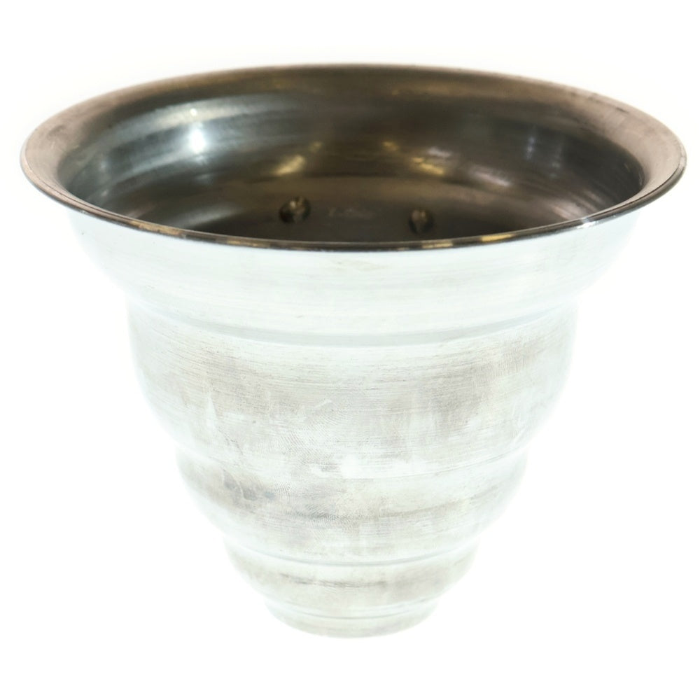 m&m(エムアンドエム) ×MASSES POT TYPE 6 - Bibendum Aluminum / SMALL マシス ビバンダム アルミ鉢 ポット シルバー