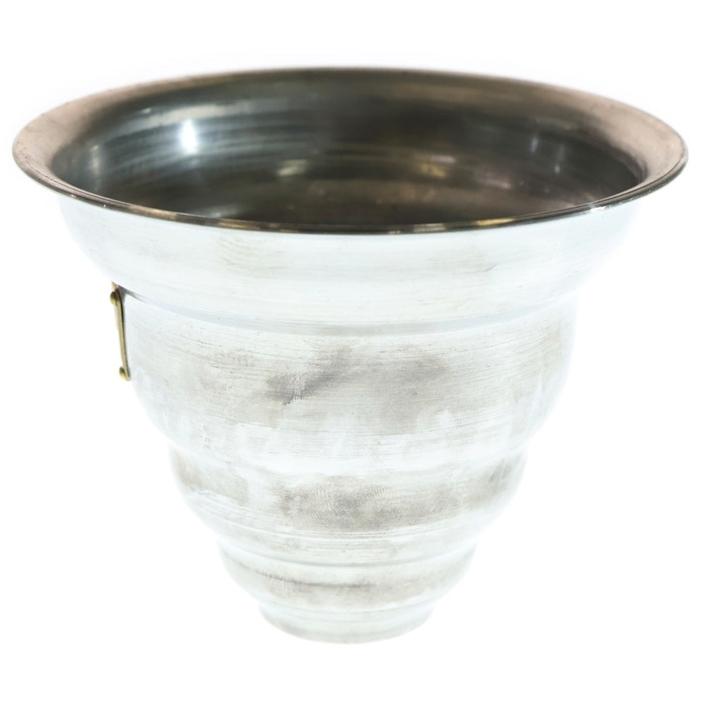 m&m(エムアンドエム) ×MASSES POT TYPE 6 - Bibendum Aluminum / SMALL マシス ビバンダム アルミ鉢 ポット シルバー