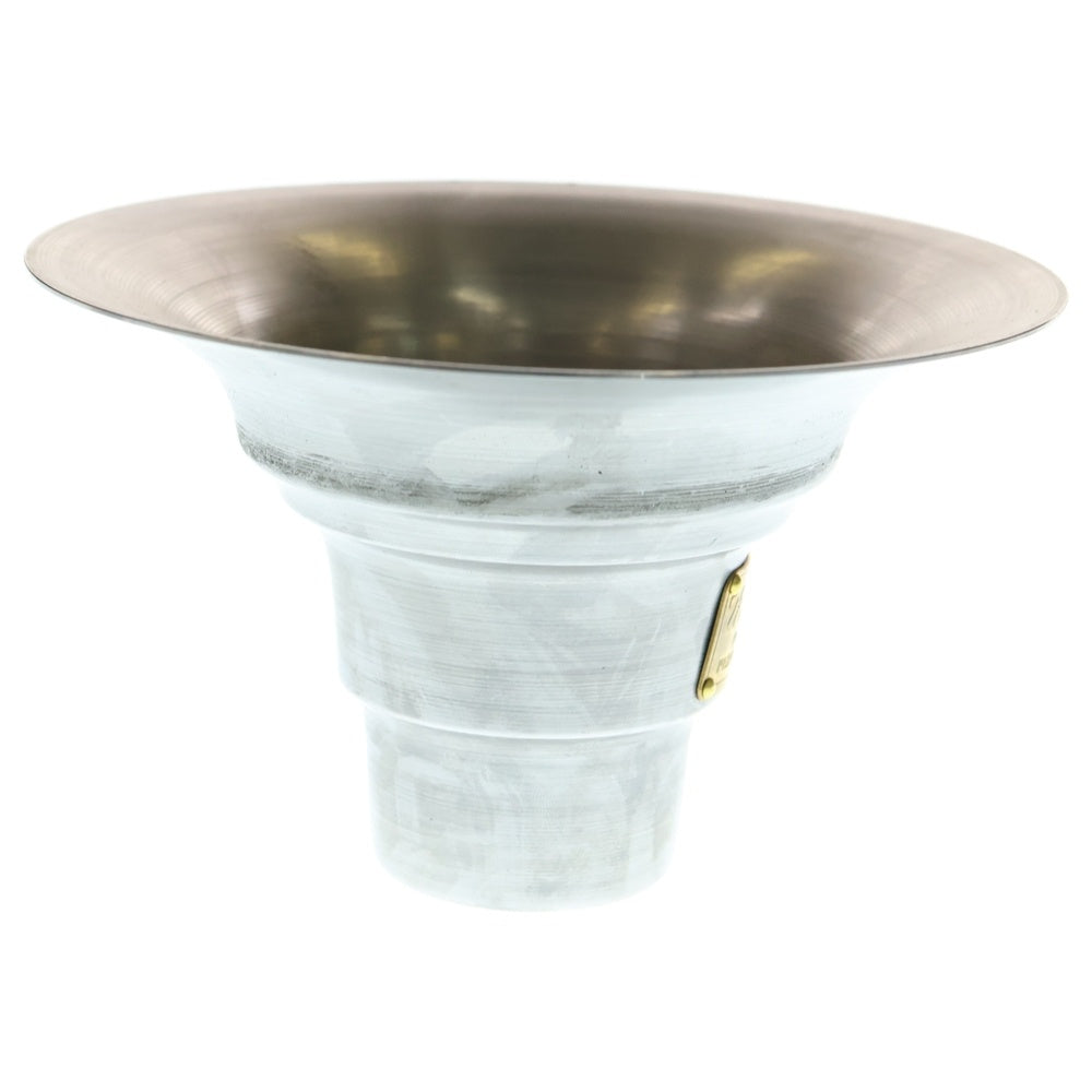 m&m(エムアンドエム) ×MASSES POT TYPE 2 - Shade STEEL / SMALL マシス シェード 鉄鉢 ポット シルバー