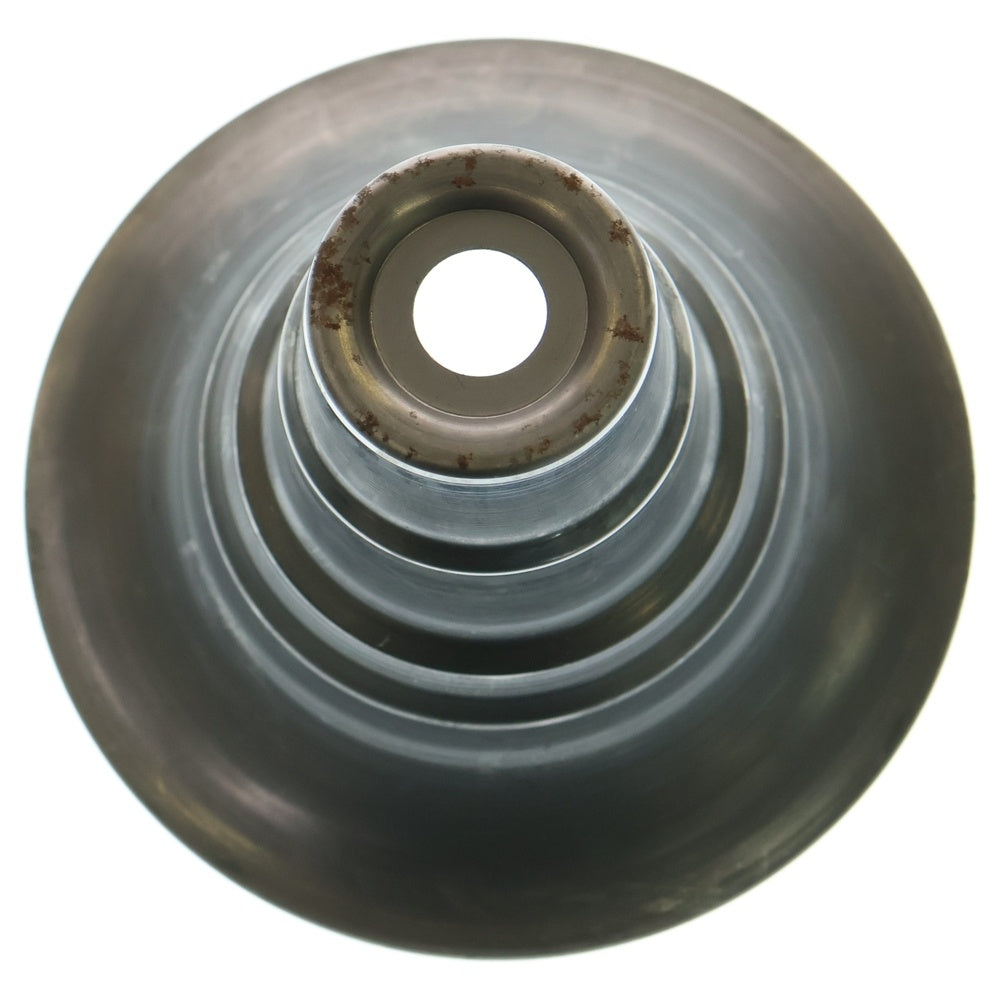 m&m(エムアンドエム) ×MASSES POT TYPE 2 - Shade STEEL / SMALL マシス シェード 鉄鉢 ポット シルバー