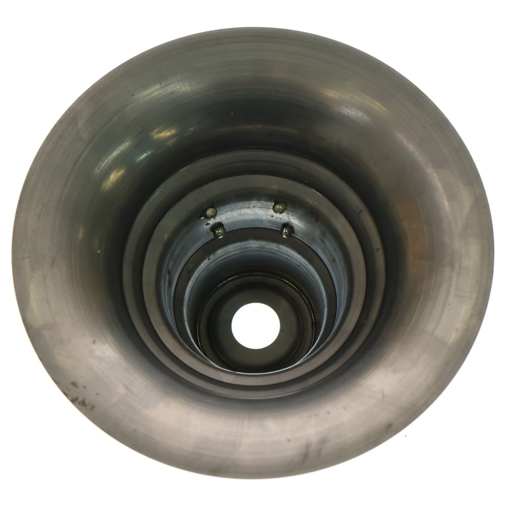 m&m(エムアンドエム) ×MASSES POT TYPE 2 - Shade STEEL / SMALL マシス シェード 鉄鉢 ポット シルバー