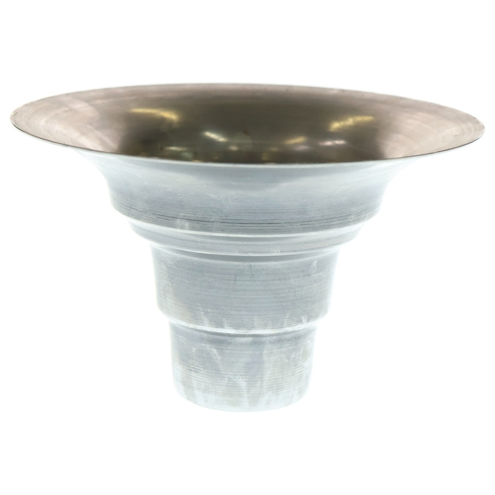 m&m(エムアンドエム) ×MASSES POT TYPE 2 - Shade STEEL / SMALL マシス シェード 鉄鉢 ポット シルバー