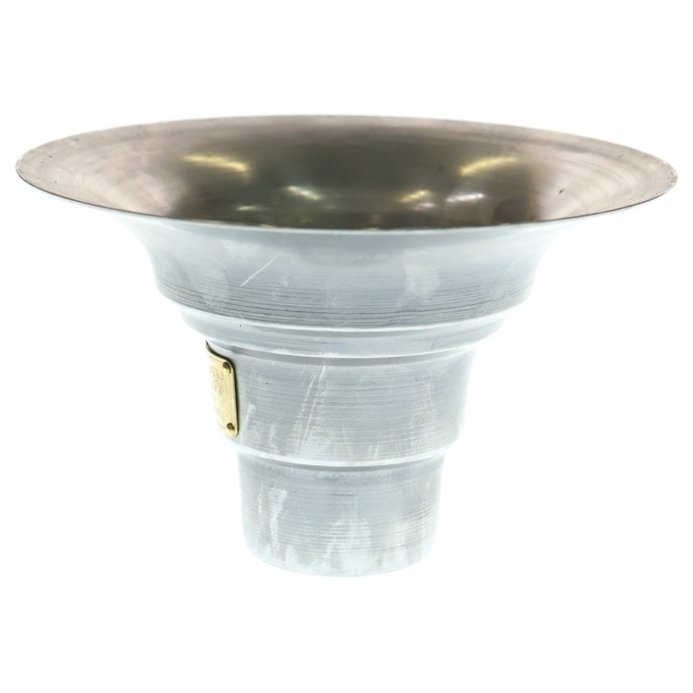 m&m(エムアンドエム) ×MASSES POT TYPE 2 - Shade STEEL / SMALL マシス シェード 鉄鉢 ポット シルバー