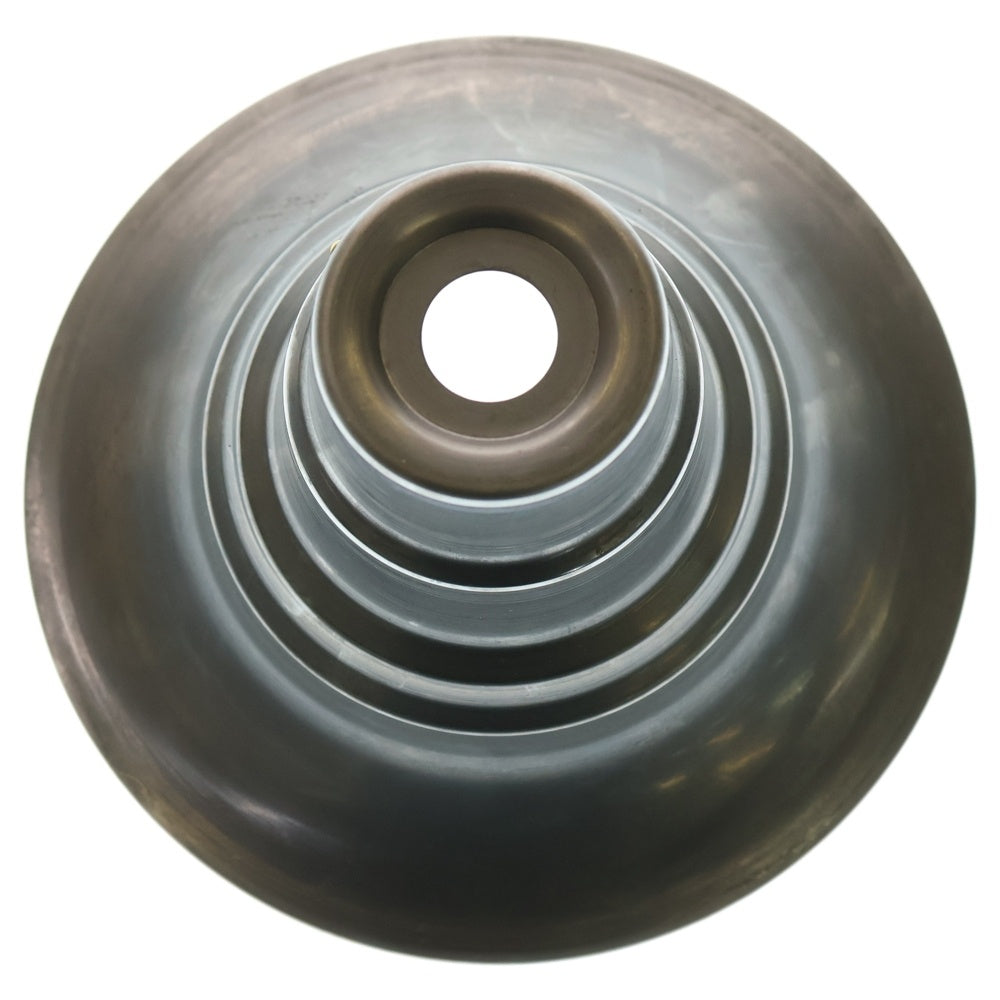 m&m(エムアンドエム) ×MASSES POT TYPE 2 - Shade STEEL / SMALL マシス シェード 鉄鉢 ポット シルバー