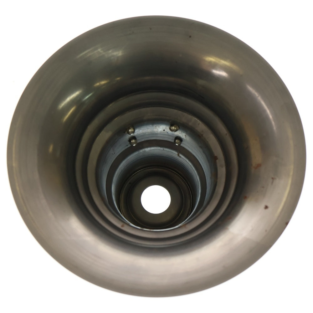 m&m(エムアンドエム) ×MASSES POT TYPE 2 - Shade STEEL / SMALL マシス シェード 鉄鉢 ポット シルバー