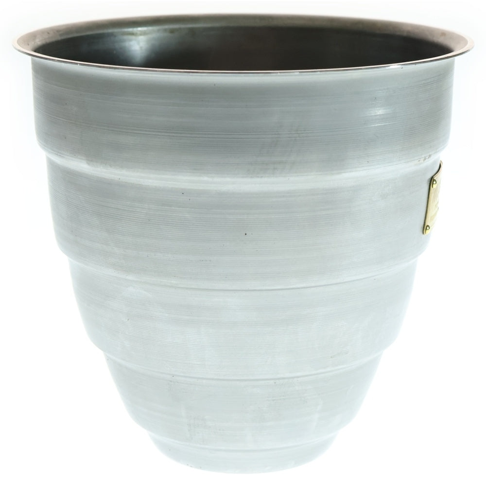 m&m(エムアンドエム) ×MASSES POT TYPE 1 - Chrysails STEEL / MEDIUM マシス クリサリス 鉄鉢 ポット シルバー