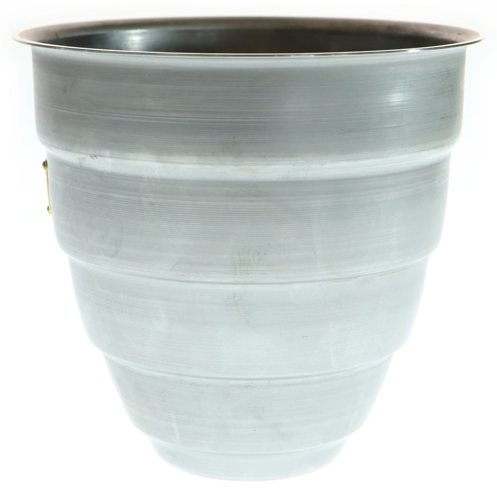 m&m(エムアンドエム) ×MASSES POT TYPE 1 - Chrysails STEEL / MEDIUM マシス クリサリス 鉄鉢 ポット シルバー
