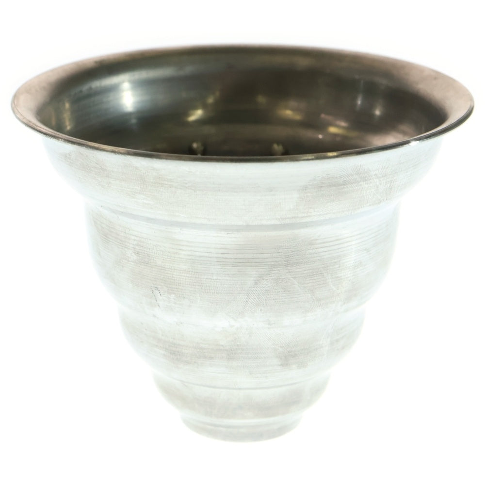 m&m(エムアンドエム) ×MASSES POT TYPE 6 - Bibendum Aluminum / SMALL マシス ビバンダム アルミ鉢 ポット シルバー