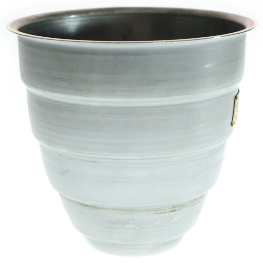 m&m(エムアンドエム) ×MASSES POT TYPE 1 - Chrysails STEEL / MEDIUM マシス クリサリス 鉄鉢 ポット シルバー