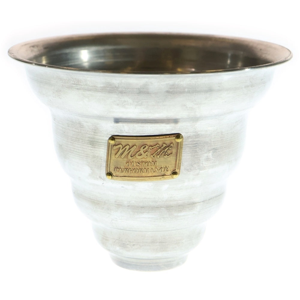 m&m(エムアンドエム) ×MASSES POT TYPE 6 - Bibendum Aluminum / SMALL マシス ビバンダム アルミ鉢 ポット シルバー