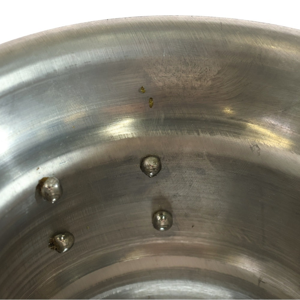 m&m(エムアンドエム) ×MASSES POT TYPE 6 - Bibendum Aluminum / SMALL マシス ビバンダム アルミ鉢 ポット シルバー