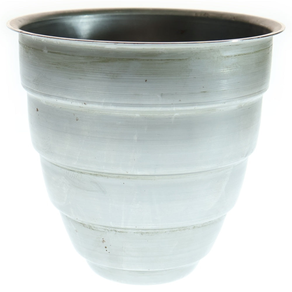 m&m(エムアンドエム) ×MASSES POT TYPE 1 - Chrysails STEEL / MEDIUM マシス クリサリス 鉄鉢 ポット シルバー