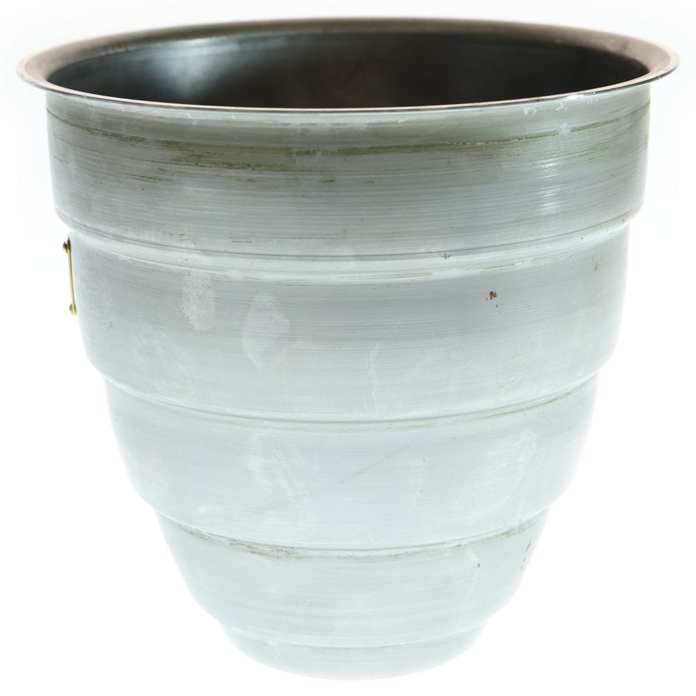 m&m(エムアンドエム) ×MASSES POT TYPE 1 - Chrysails STEEL / MEDIUM マシス クリサリス 鉄鉢 ポット シルバー