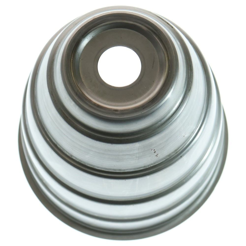 m&m(エムアンドエム) ×MASSES POT TYPE 1 - Chrysails STEEL / MEDIUM マシス クリサリス 鉄鉢 ポット シルバー