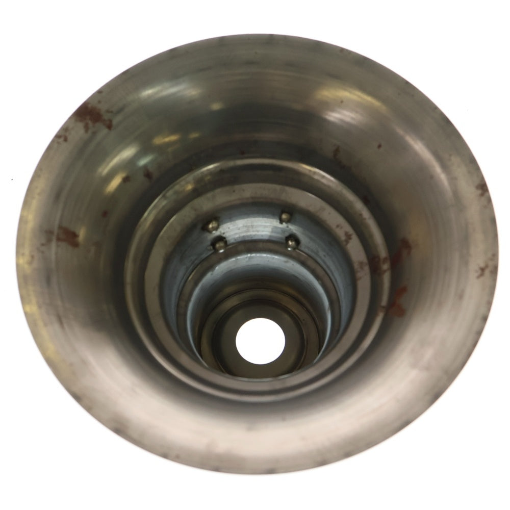 m&m(エムアンドエム) ×MASSES POT TYPE 2 - Shade STEEL / SMALL マシス シェード 鉄鉢 ポット シルバー