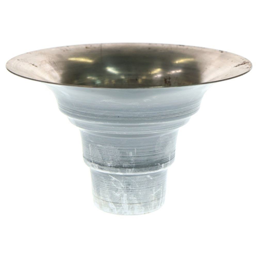 m&m(エムアンドエム) ×MASSES POT TYPE 2 - Shade STEEL / SMALL マシス シェード 鉄鉢 ポット シルバー