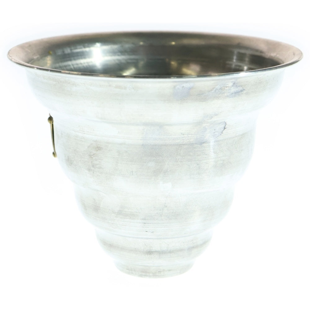 m&m(エムアンドエム) ×MASSES POT TYPE 6 - Bibendum Aluminum / SMALL マシス ビバンダム アルミ鉢 ポット シルバー