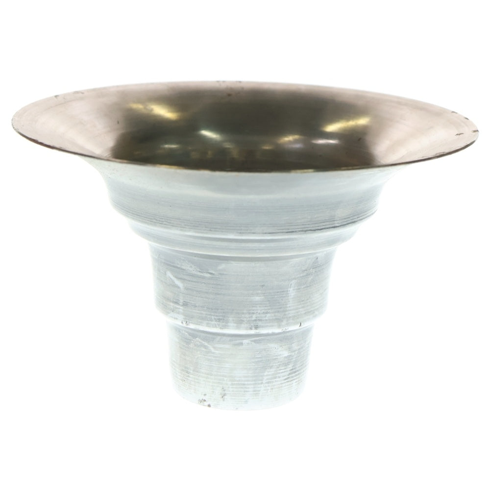 m&m(エムアンドエム) ×MASSES POT TYPE 2 - Shade STEEL / SMALL マシス シェード 鉄鉢 ポット シルバー