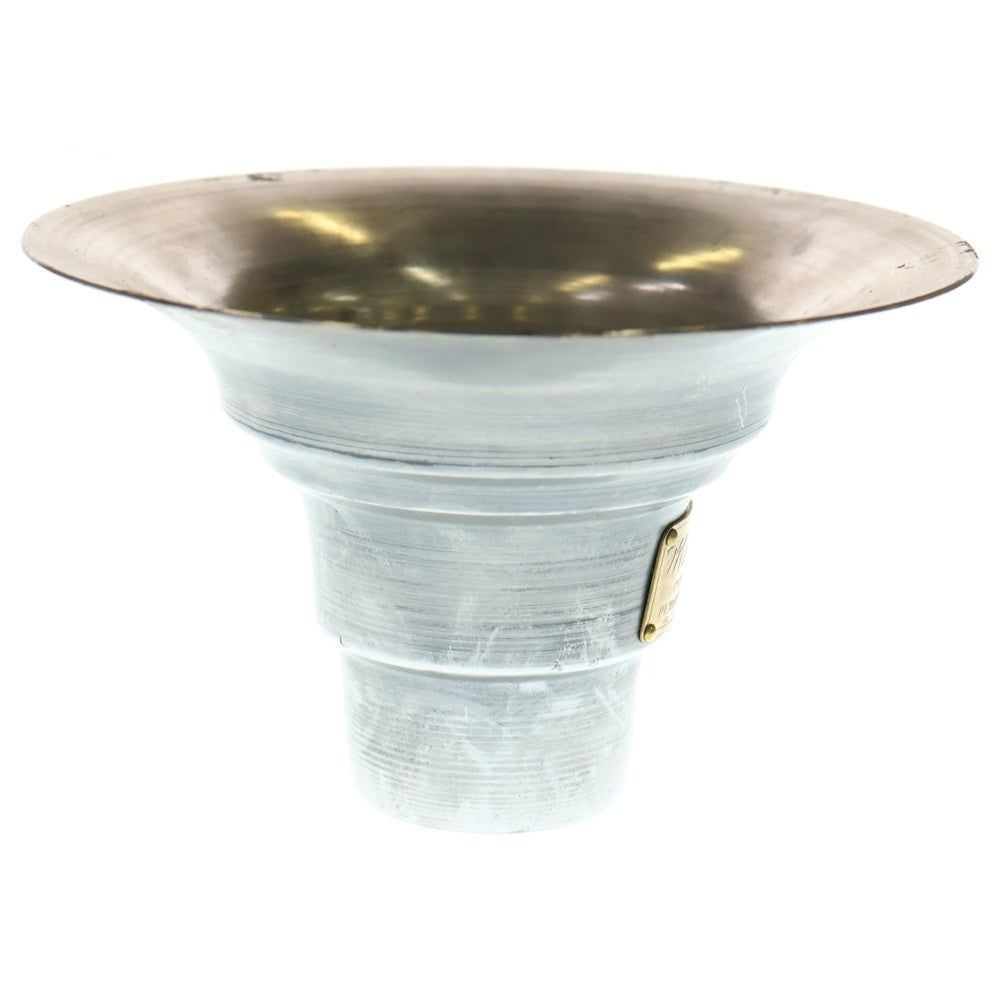 m&m(エムアンドエム) ×MASSES POT TYPE 2 - Shade STEEL / SMALL マシス シェード 鉄鉢 ポット シルバー