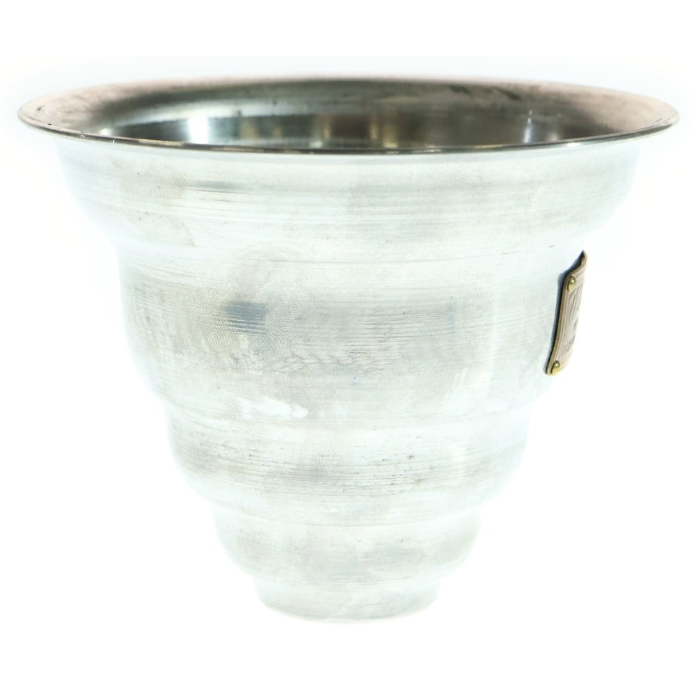 m&m(エムアンドエム) ×MASSES POT TYPE 6 - Bibendum Aluminum / SMALL マシス ビバンダム アルミ鉢 ポット シルバー