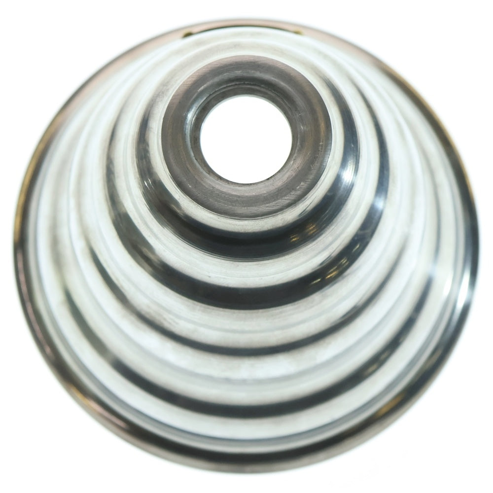 m&m(エムアンドエム) ×MASSES POT TYPE 6 - Bibendum Aluminum / SMALL マシス ビバンダム アルミ鉢 ポット シルバー