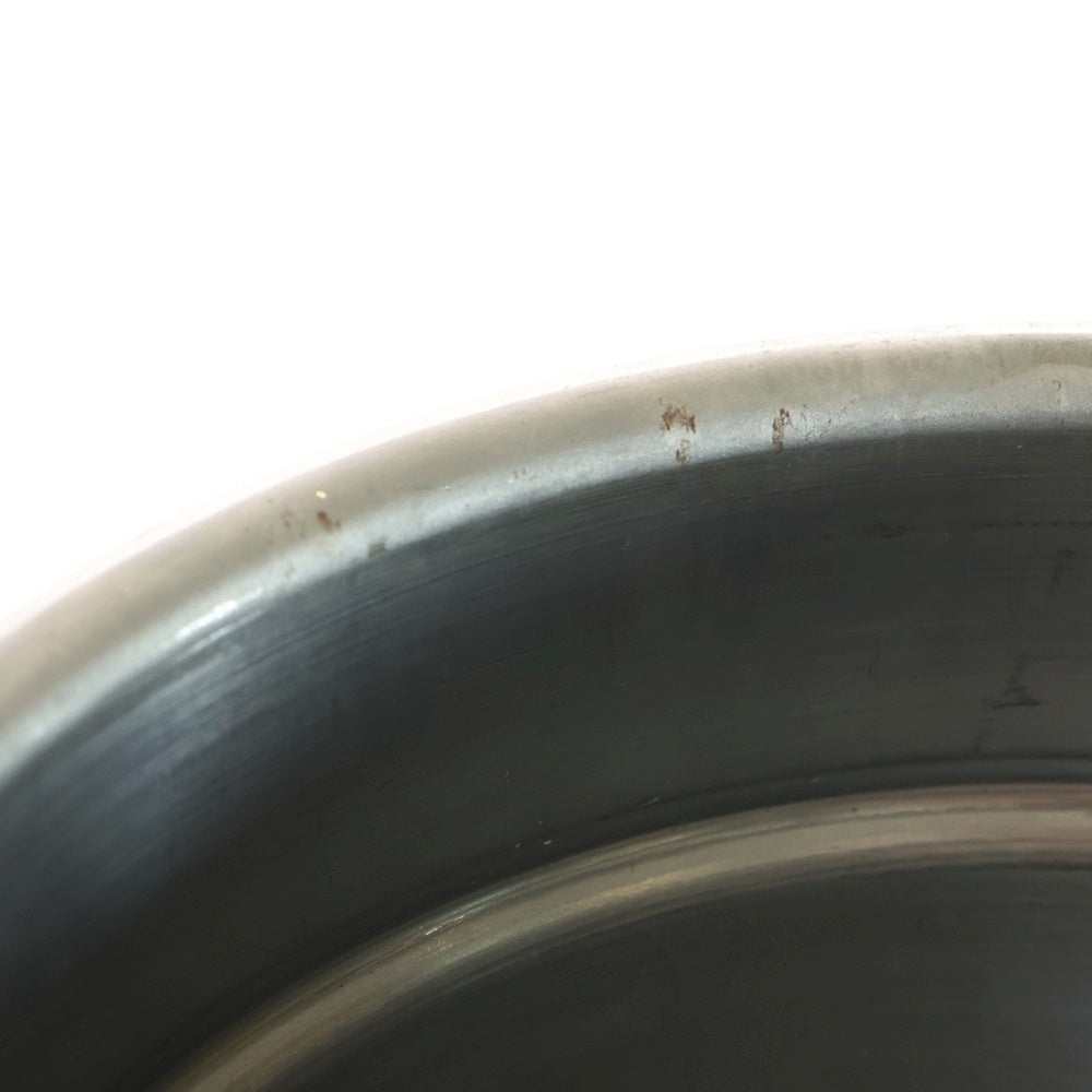 m&m(エムアンドエム) ×MASSES POT TYPE 1 - Chrysails STEEL / MEDIUM マシス クリサリス 鉄鉢 ポット シルバー