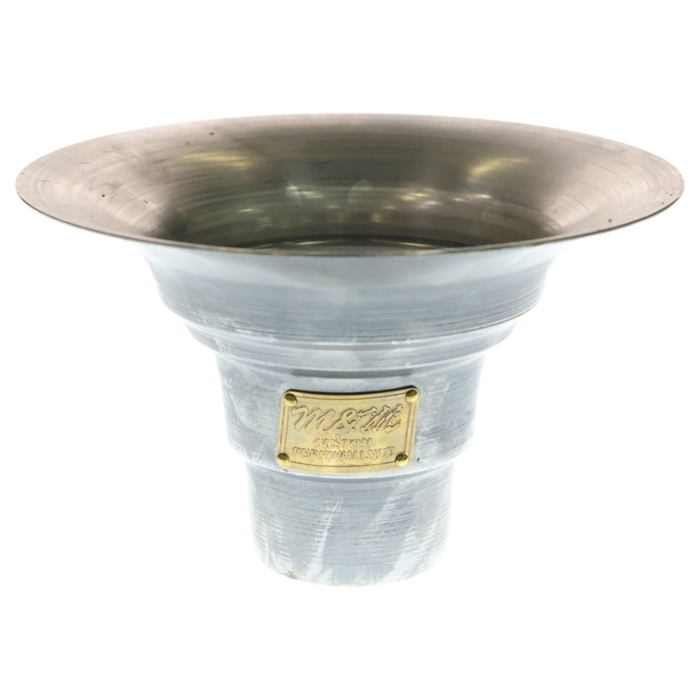 m&m(エムアンドエム) ×MASSES POT TYPE 2 - Shade STEEL / SMALL マシス シェード 鉄鉢 ポット シルバー