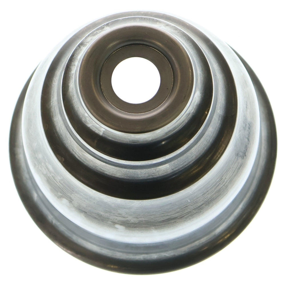 m&m(エムアンドエム) ×MASSES POT TYPE 5 - Conch STEEL / SMALL マシス コンク 鉄鉢 ポット シルバー